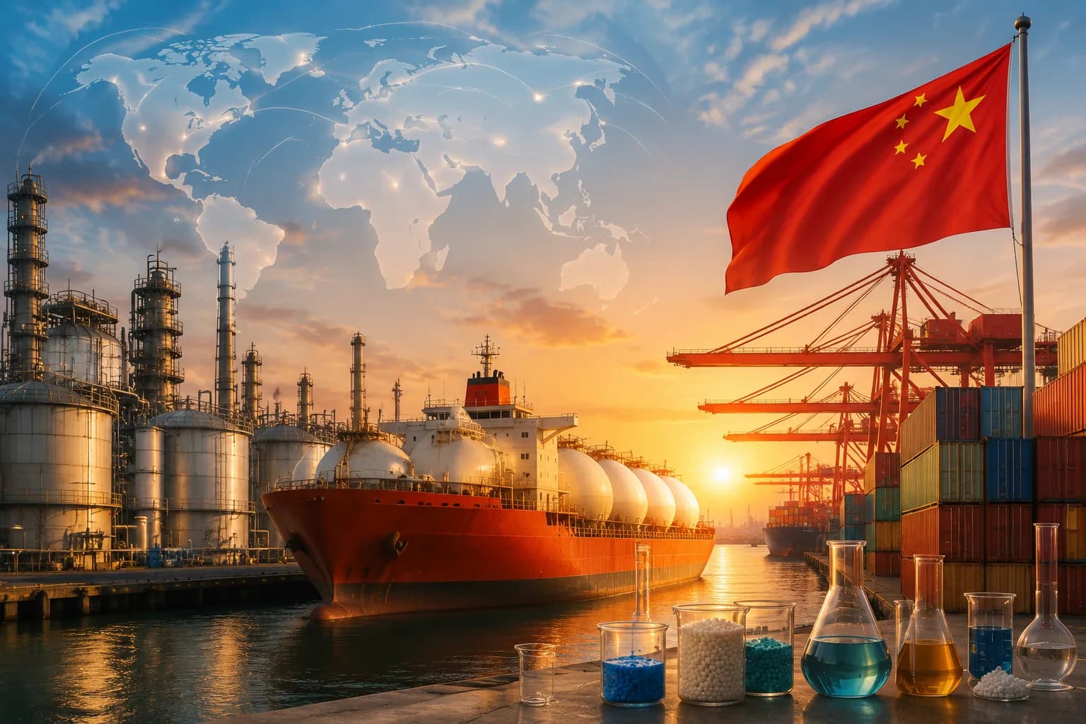 China Maintains Strong Petrochemical Exports Amid Global Supply Changes