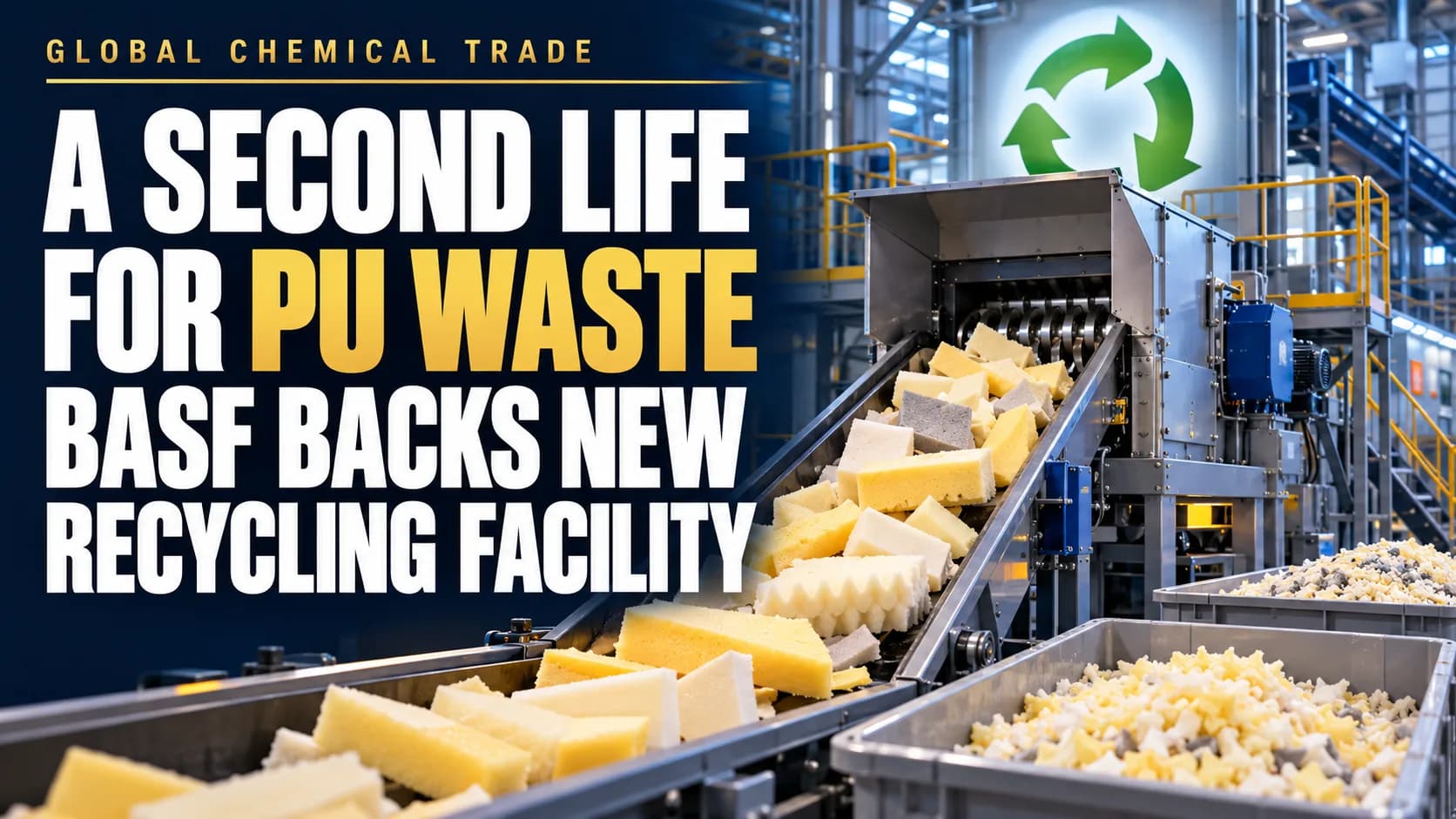 A Second Life for PU Waste: BASF Backs New Recycling Facility